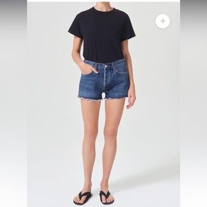 Agolde Blue Denim Women's Shorts